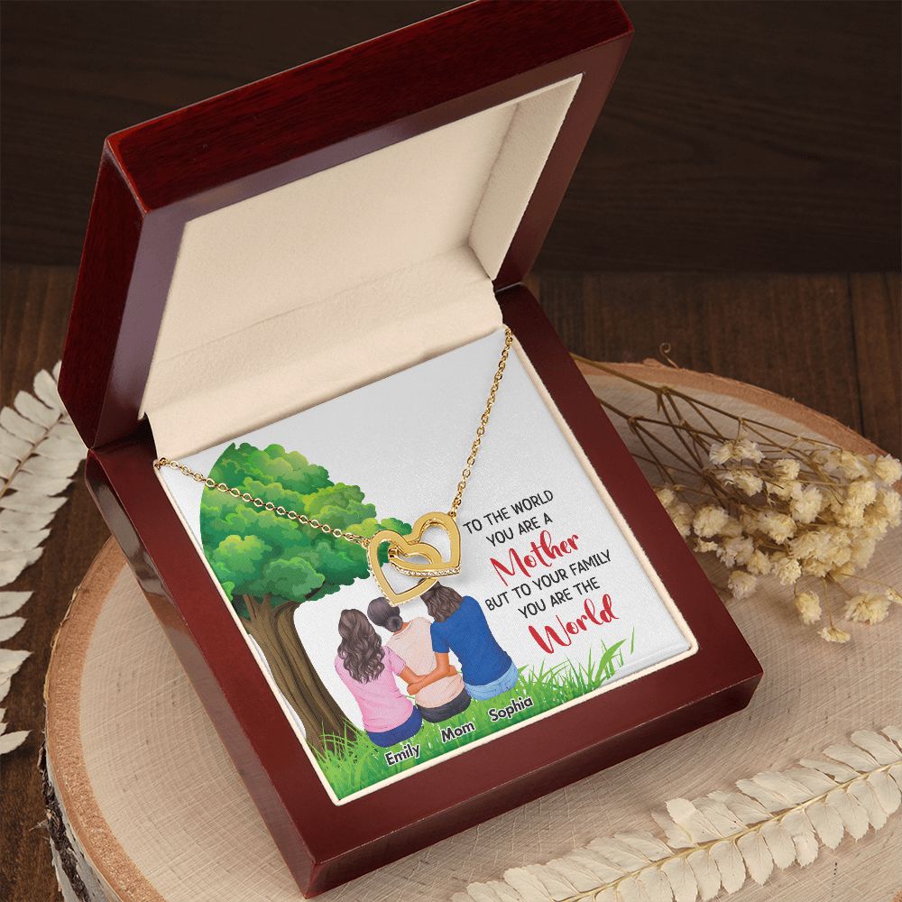 To The World You Are a Mother Inseparable Necklace-Express Your Love Gifts