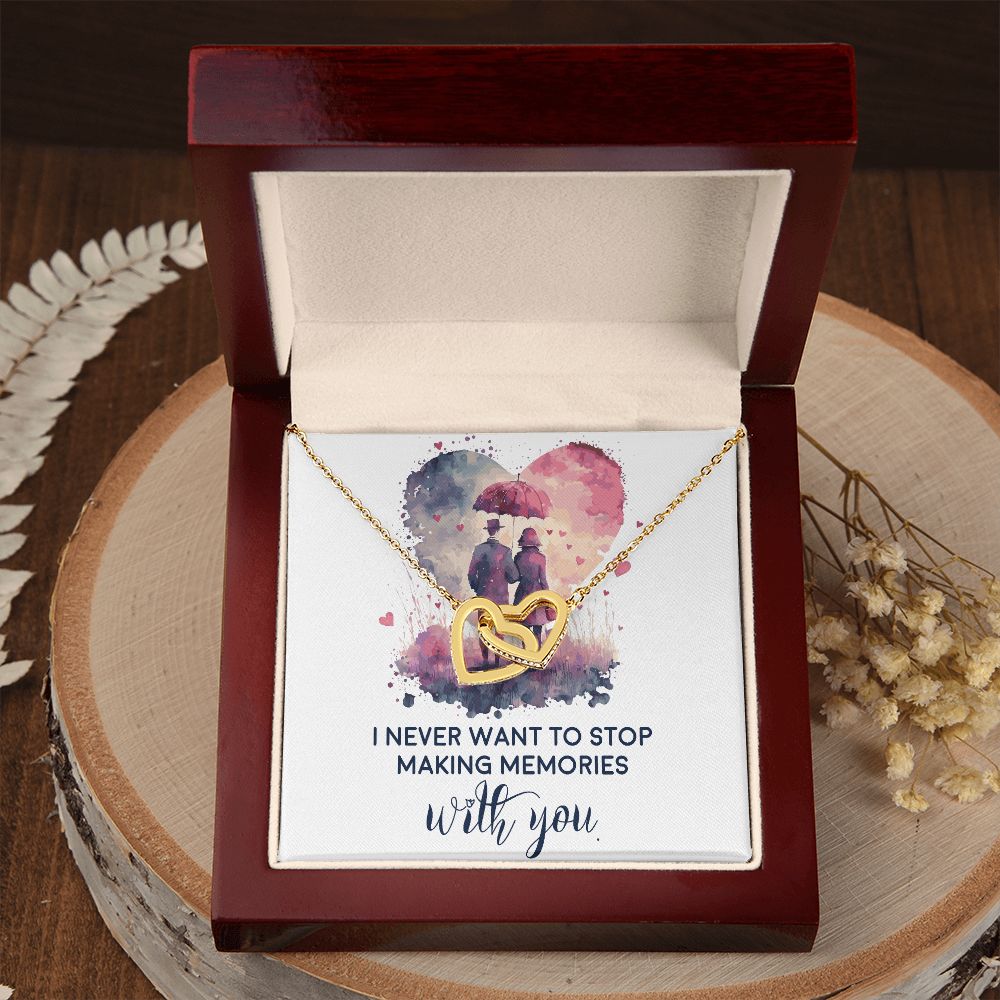 Never Stop Making Memories Inseparable Necklace-Express Your Love Gifts