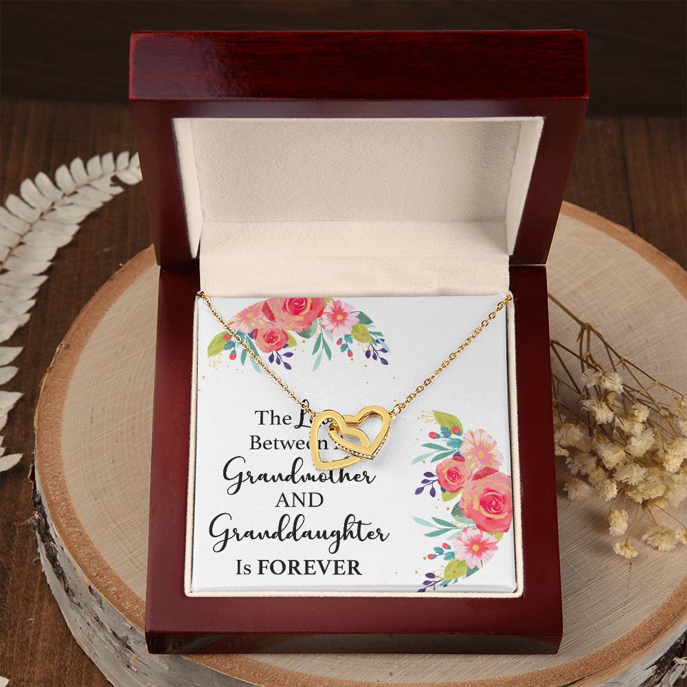 The Love Between a Grandmother and Granddaughter Inseparable Necklace-Express Your Love Gifts