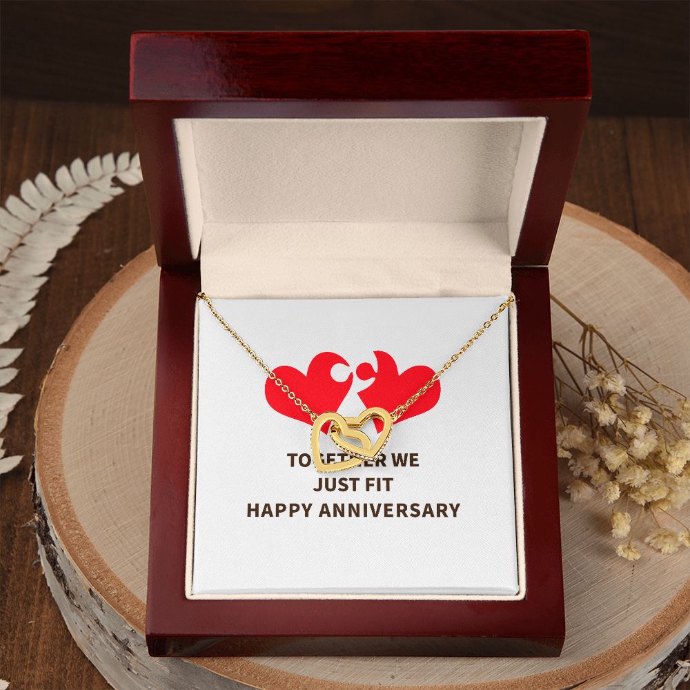 Together We Just Fit Inseparable Necklace-Express Your Love Gifts