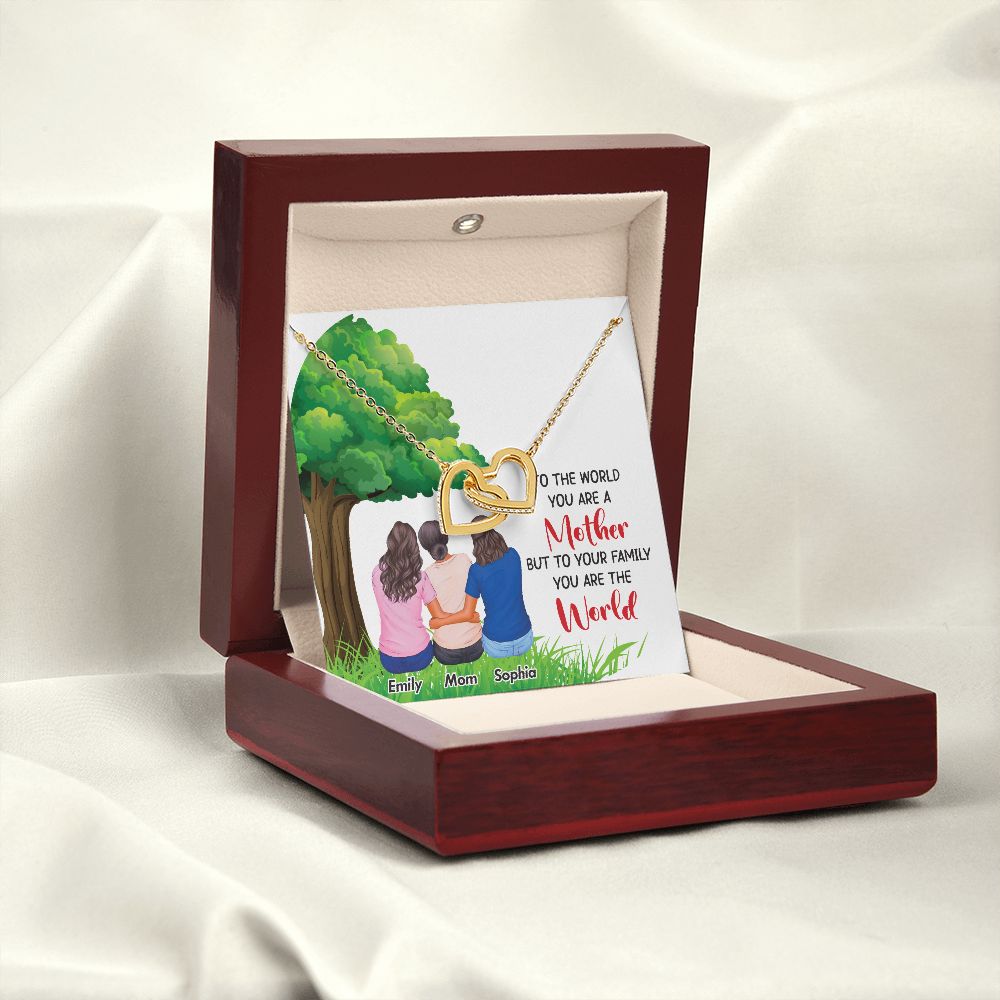 To The World You Are a Mother Inseparable Necklace-Express Your Love Gifts