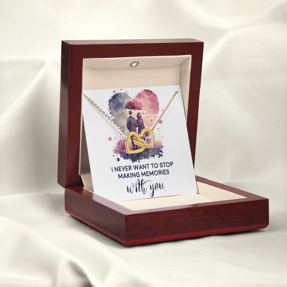 Never Stop Making Memories Inseparable Necklace-Express Your Love Gifts
