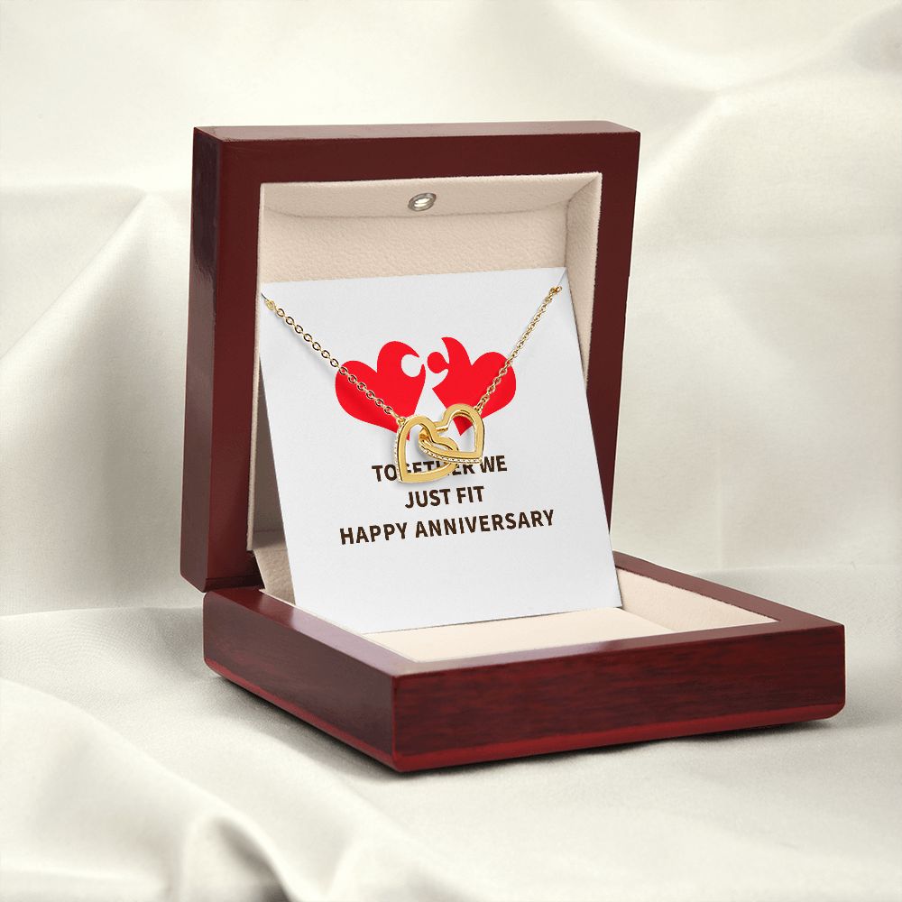 Together We Just Fit Inseparable Necklace-Express Your Love Gifts