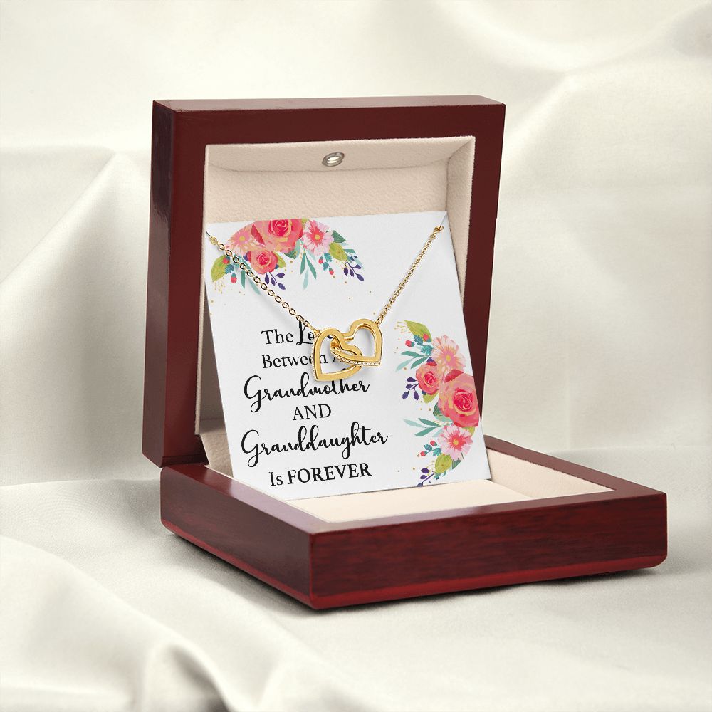The Love Between a Grandmother and Granddaughter Inseparable Necklace-Express Your Love Gifts
