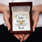 Mother and Daughter Never Truly Apart Inseparable Necklace-Express Your Love Gifts