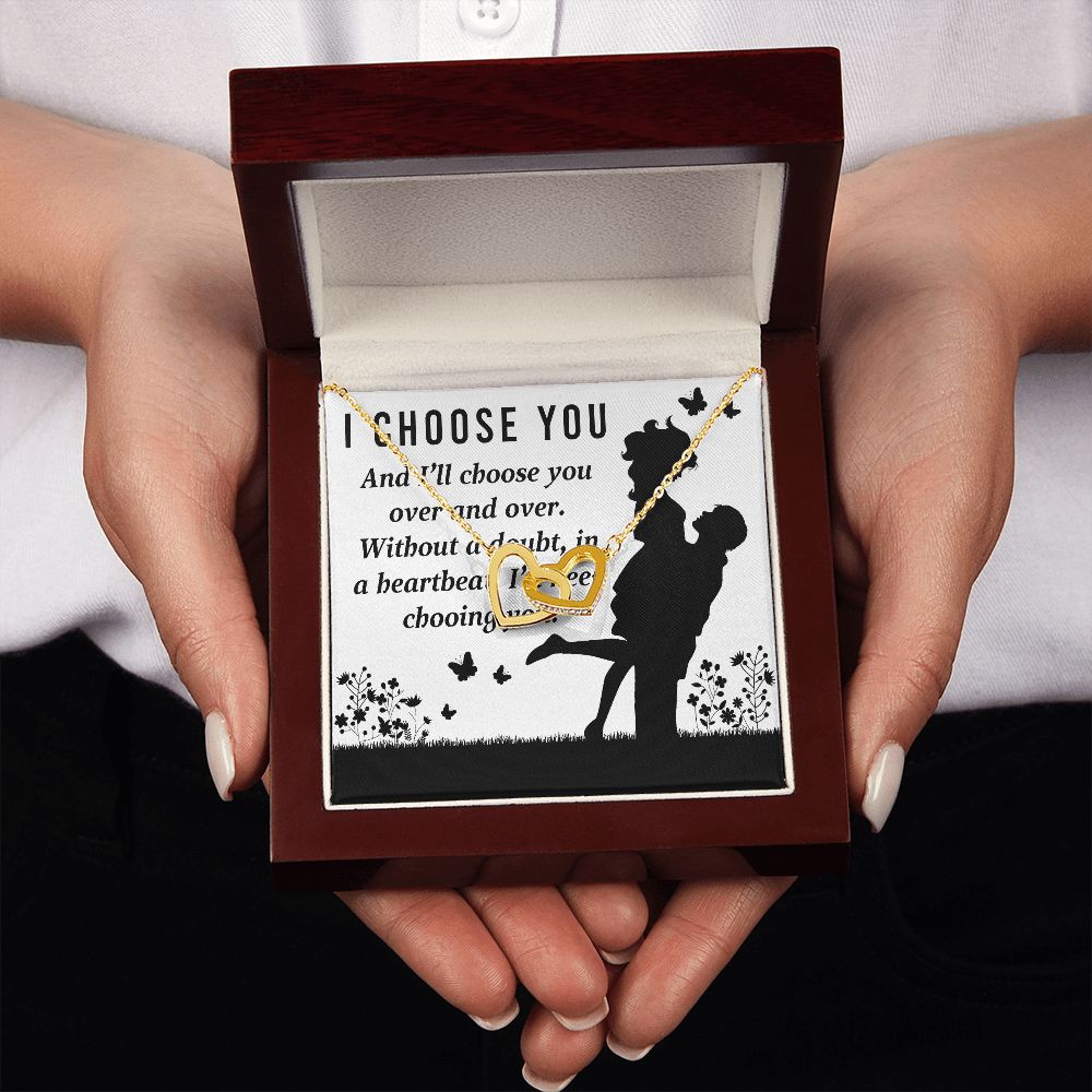 I Choose You Inseparable Necklace-Express Your Love Gifts