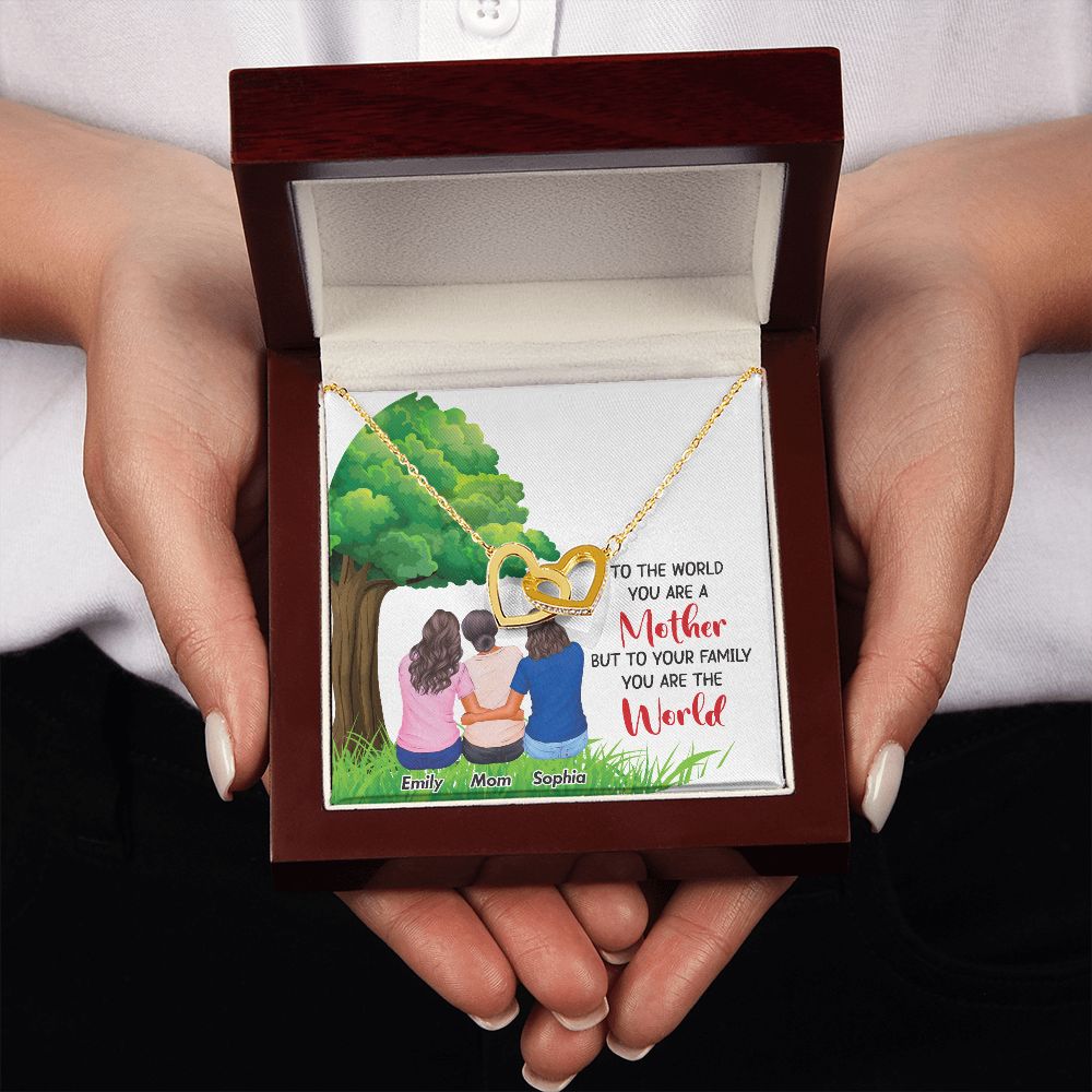 To The World You Are a Mother Inseparable Necklace-Express Your Love Gifts