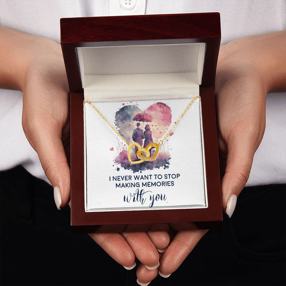 Never Stop Making Memories Inseparable Necklace-Express Your Love Gifts
