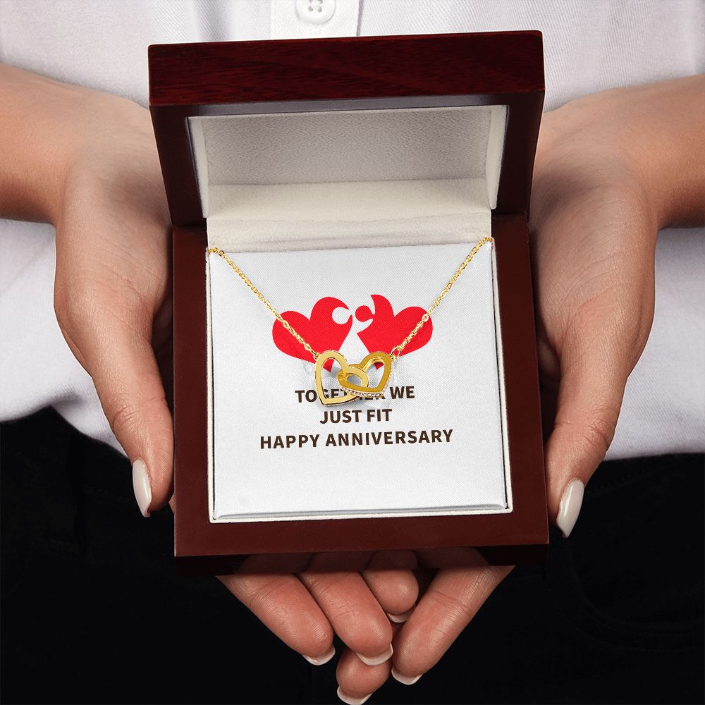 Together We Just Fit Inseparable Necklace-Express Your Love Gifts