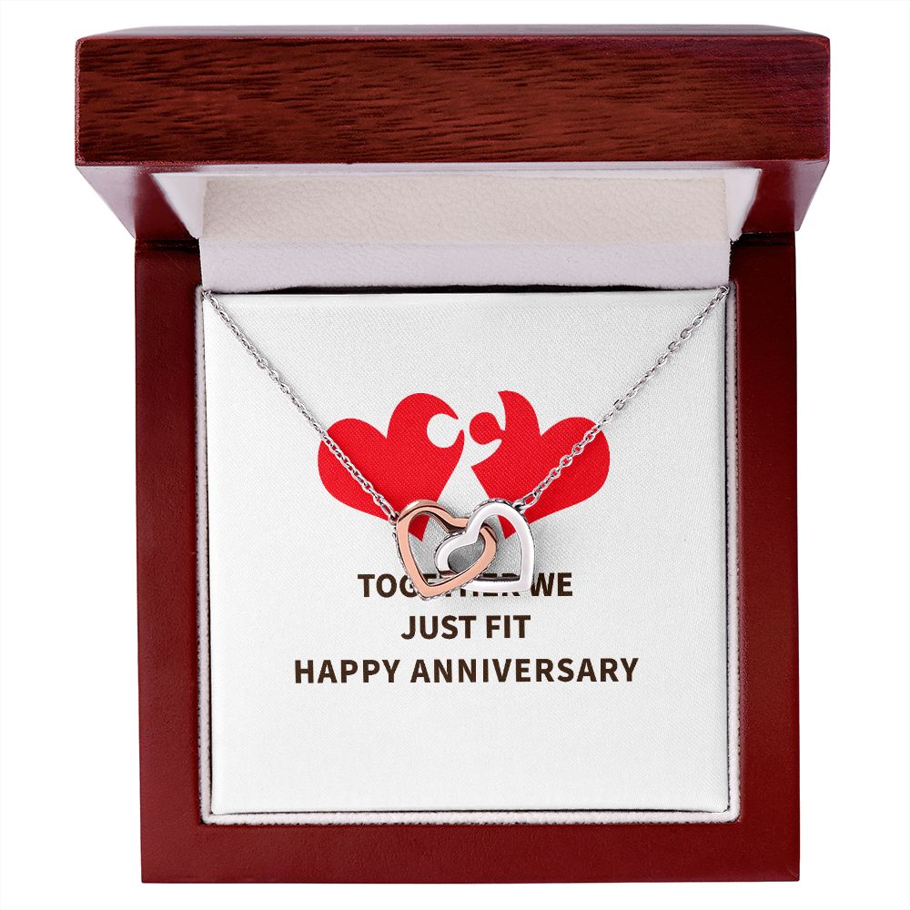 Together We Just Fit Inseparable Necklace-Express Your Love Gifts