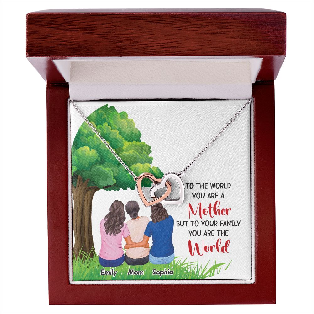 To The World You Are a Mother Inseparable Necklace-Express Your Love Gifts