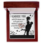 I Choose You Inseparable Necklace-Express Your Love Gifts
