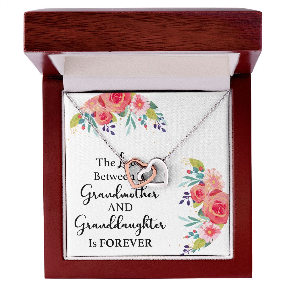 The Love Between a Grandmother and Granddaughter Inseparable Necklace-Express Your Love Gifts