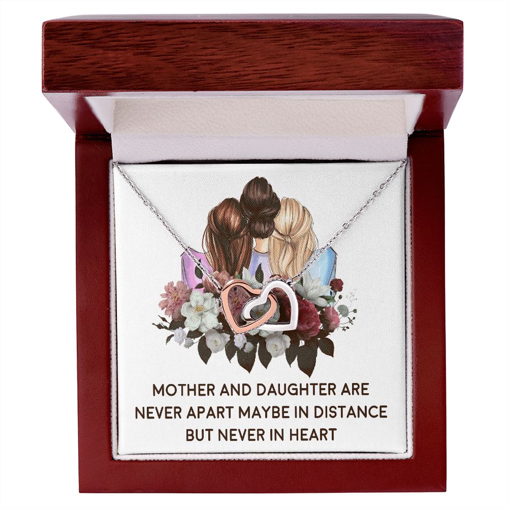 Mother and Daughter Never Apart Inseparable Necklace-Express Your Love Gifts