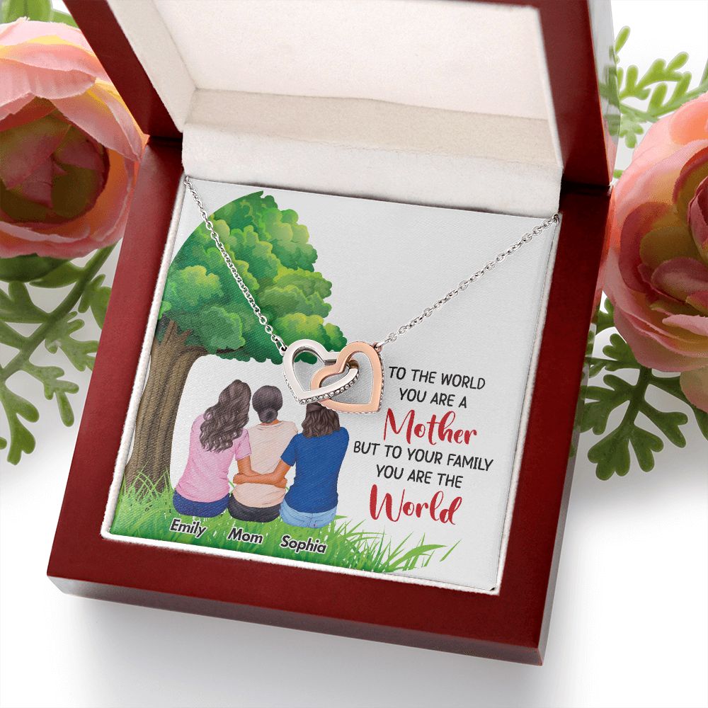 To The World You Are a Mother Inseparable Necklace-Express Your Love Gifts