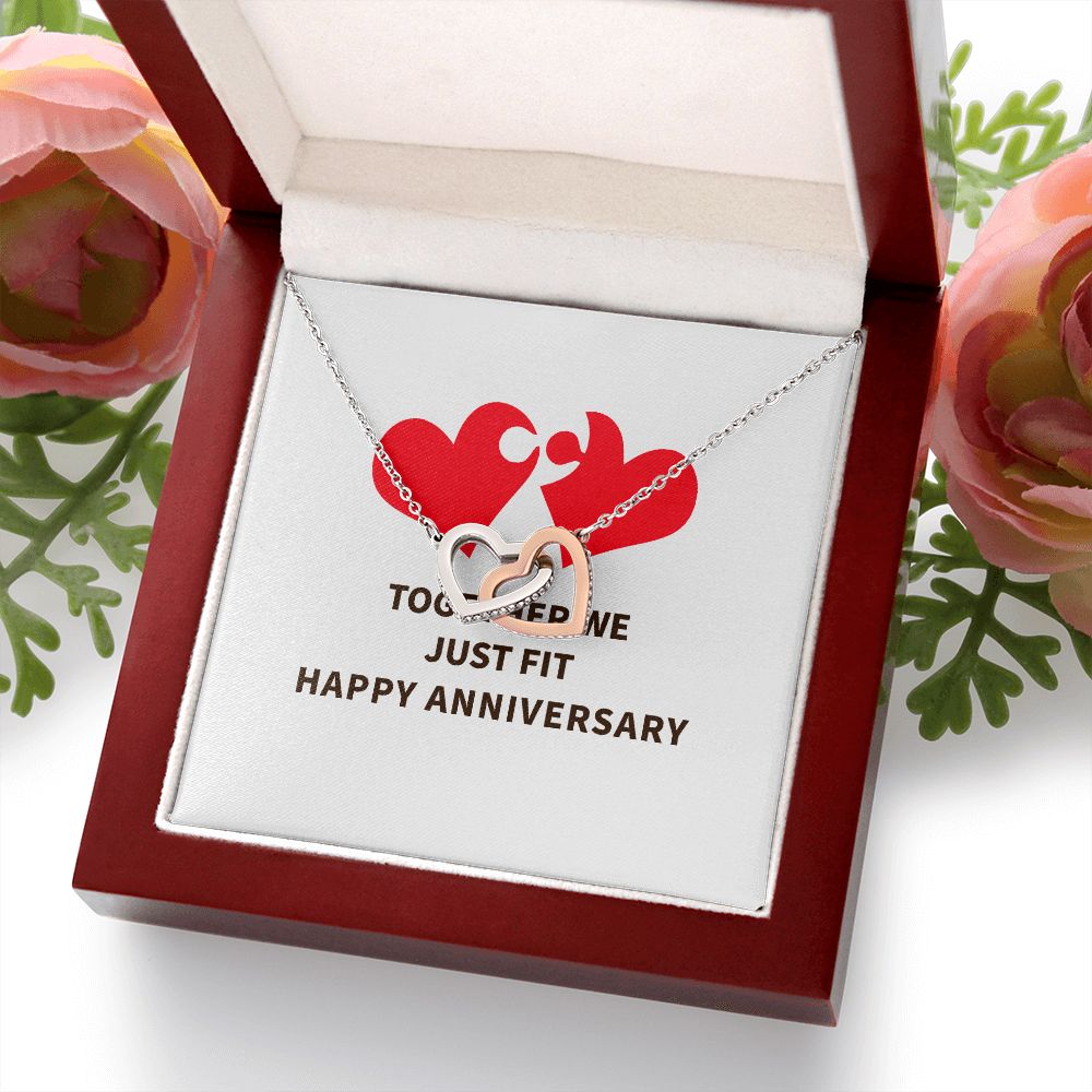 Together We Just Fit Inseparable Necklace-Express Your Love Gifts