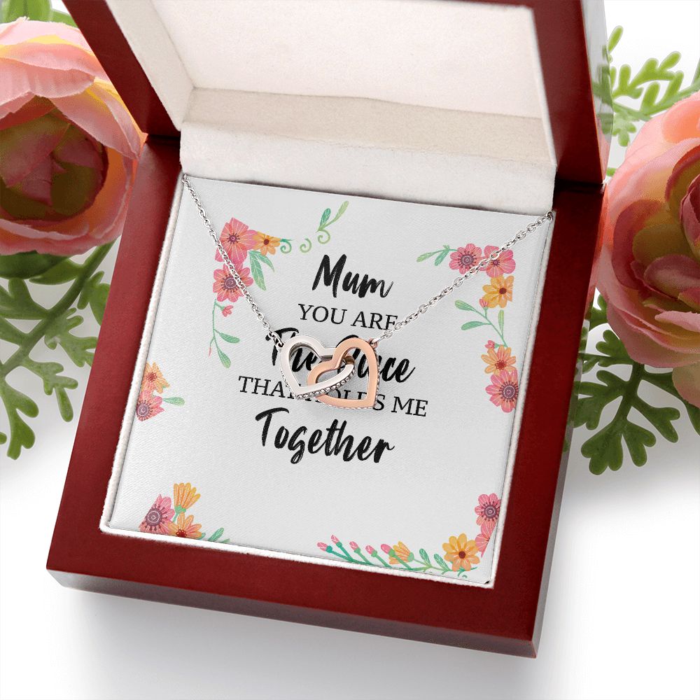 Mum You Are The Piece Inseparable Necklace-Express Your Love Gifts