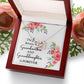 The Love Between a Grandmother and Granddaughter Inseparable Necklace-Express Your Love Gifts