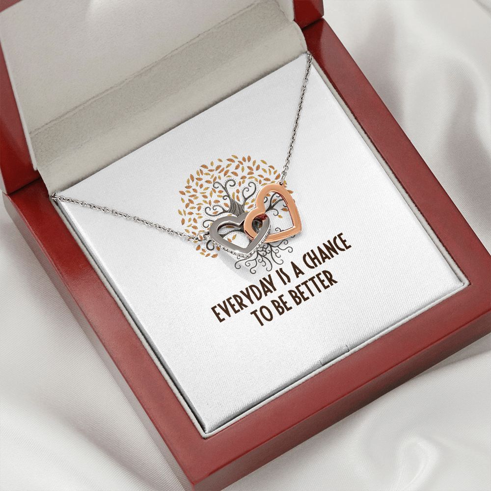 Everyday is a Chance Inseparable Necklace-Express Your Love Gifts
