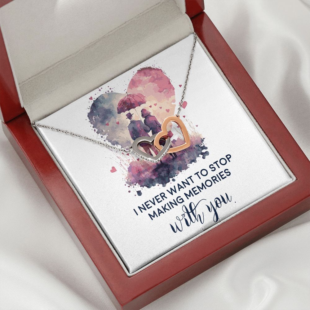 Never Stop Making Memories Inseparable Necklace-Express Your Love Gifts