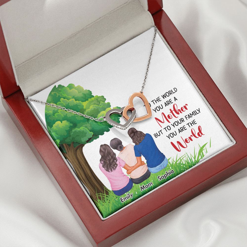 To The World You Are a Mother Inseparable Necklace-Express Your Love Gifts