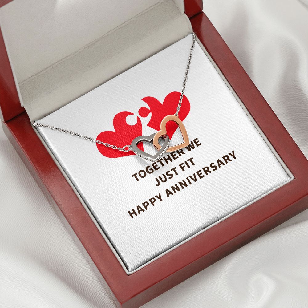Together We Just Fit Inseparable Necklace-Express Your Love Gifts