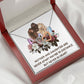 Mother and Daughter Never Apart Inseparable Necklace-Express Your Love Gifts