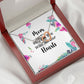 Mom We Love You With All Our Hearts Inseparable Necklace-Express Your Love Gifts