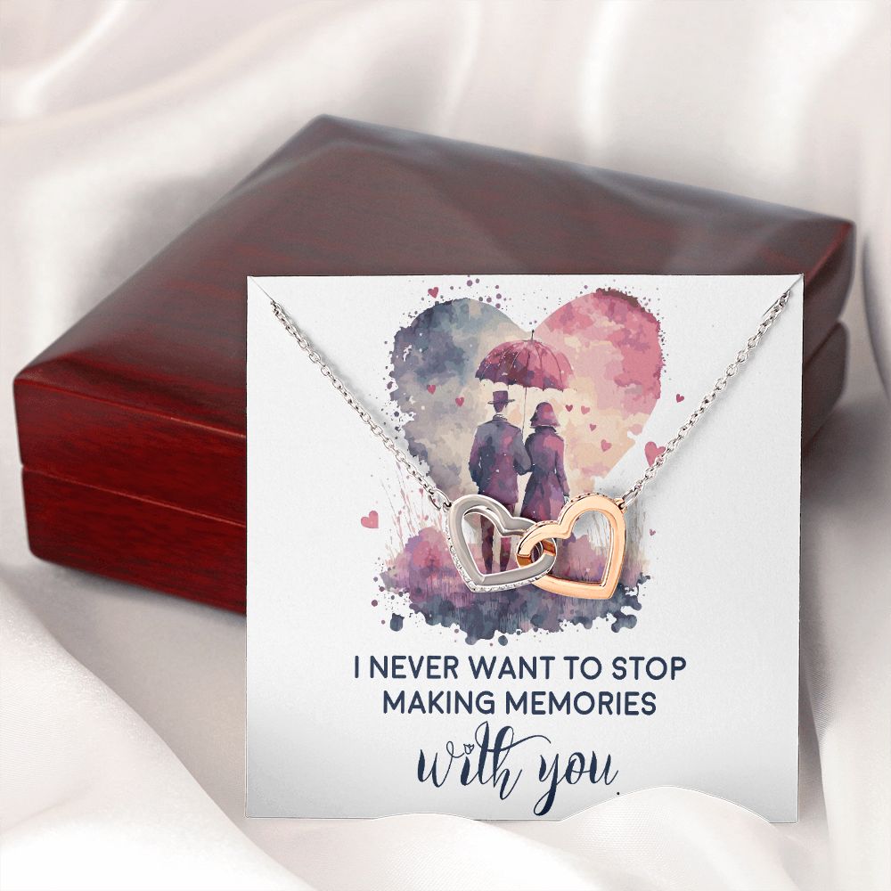Never Stop Making Memories Inseparable Necklace-Express Your Love Gifts