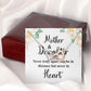 Mother and Daughter Never Truly Apart Inseparable Necklace-Express Your Love Gifts