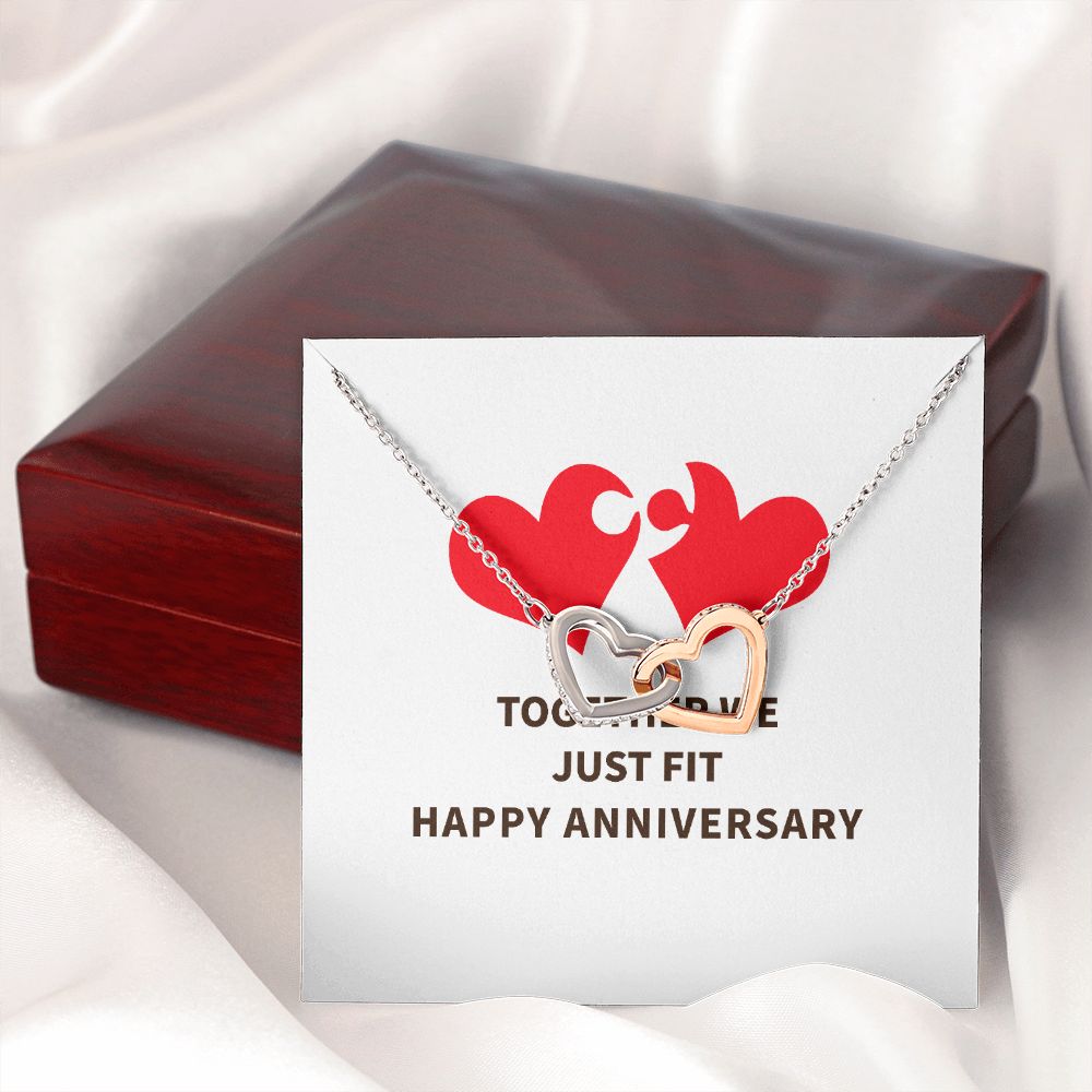 Together We Just Fit Inseparable Necklace-Express Your Love Gifts