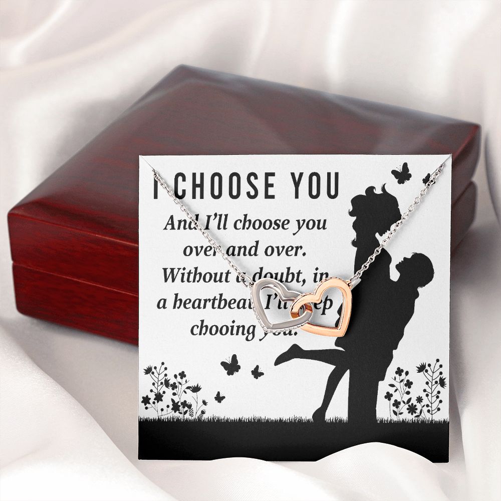 I Choose You Inseparable Necklace-Express Your Love Gifts