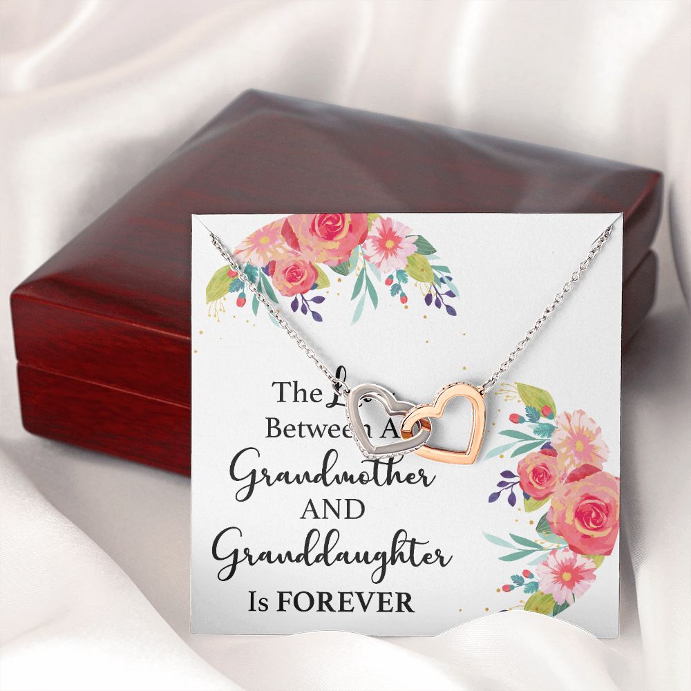 The Love Between a Grandmother and Granddaughter Inseparable Necklace-Express Your Love Gifts