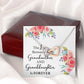 The Love Between a Grandmother and Granddaughter Inseparable Necklace-Express Your Love Gifts