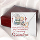 Girl Stole My Haert Calls Me Grandma Inseparable Necklace-Express Your Love Gifts