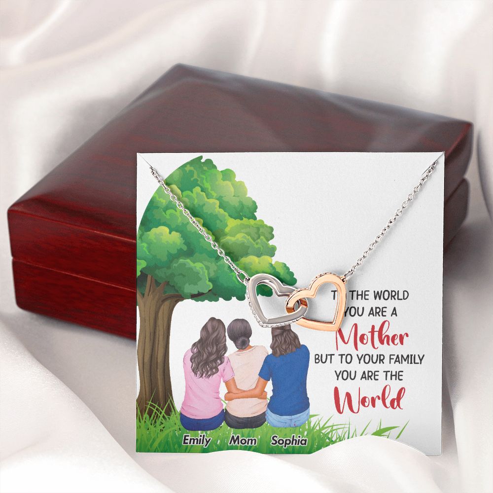 To The World You Are a Mother Inseparable Necklace-Express Your Love Gifts