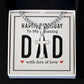 To My Dad Happy Birthday My Amazing Dad Artisan Cross Cuban Chain Link-Express Your Love Gifts