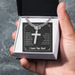 To My Dad You Are a Man Like no Other Artisan Cross Cuban Chain Link-Express Your Love Gifts
