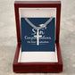 To Our Son Congratulations on Your Graduation Artisan Cross Cuban Chain Link-Express Your Love Gifts