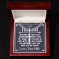 To My Husband Meeting You Was Fate Artisan Cross Cuban Chain Link-Express Your Love Gifts
