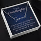 To My Granddaughter Signature Name Necklace-Express Your Love Gifts
