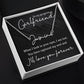 To My Gorgeous Girlfriend Signature Name Necklace-Express Your Love Gifts