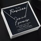 To My Fiancee I Promise Signature Name Necklace-Express Your Love Gifts