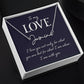I Love Being With You Signature Name Necklace-Express Your Love Gifts