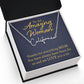 To an Amazing Woman Signature Name Necklace-Express Your Love Gifts