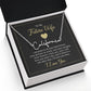 To My Future Wife I Promise to Be Your Best Friend Signature Name Necklace-Express Your Love Gifts