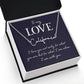 I Love Being With You Signature Name Necklace-Express Your Love Gifts