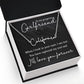 To My Gorgeous Girlfriend Signature Name Necklace-Express Your Love Gifts