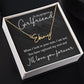 To My Gorgeous Girlfriend Signature Name Necklace-Express Your Love Gifts