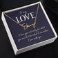 I Love Being With You Signature Name Necklace-Express Your Love Gifts